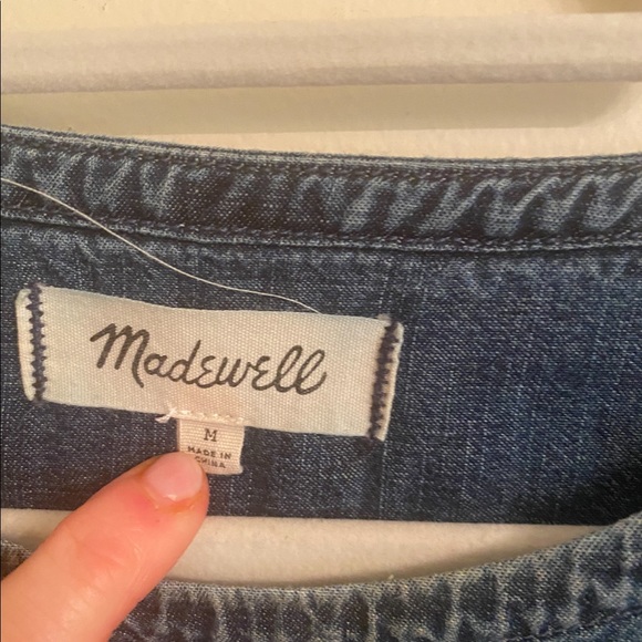 Madewell Ombré Denim Shirt - Picture 3 of 3